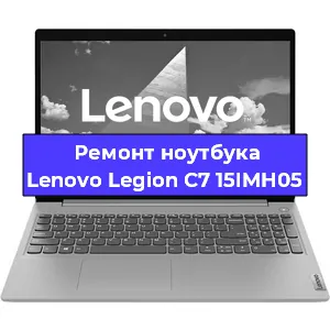 Чистка от пыли и замена термопасты на ноутбуке Lenovo Legion C7 15IMH05 в Тюмени
